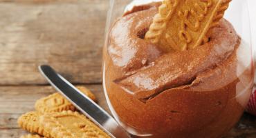 Profesionalhoreca, mousse de chocolate y crema Biscoff 