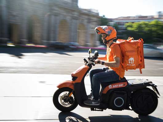 Profesionalhoreca, repartidor de Just Eat