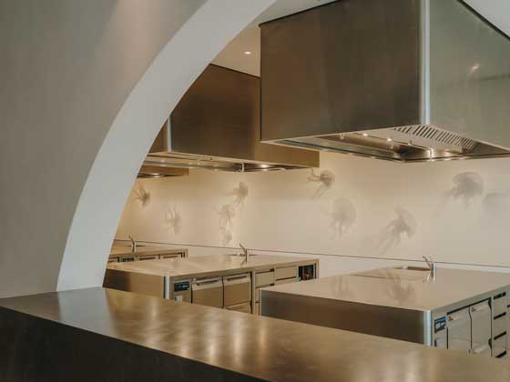 Profesionalhoreca, cocina vista del restaurante La Gaia de Ibiza Gran Hotel