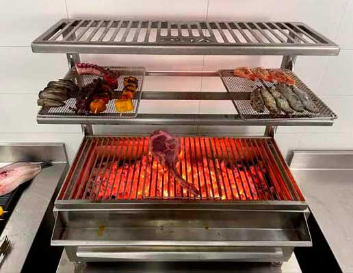 Profesional Horeca, parrilla de malla Pira