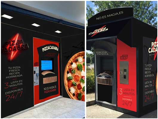 Perofesionalhoreca, expendedoras de pizza de Pizzacadabra
