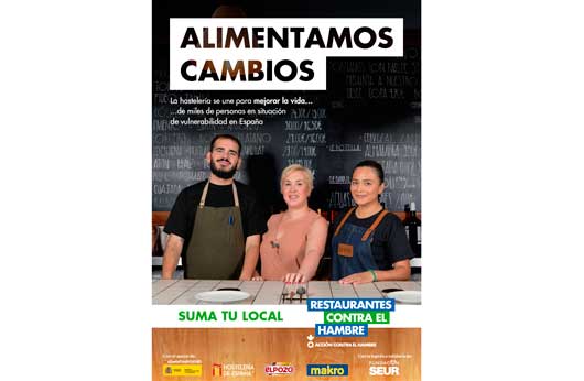 Profesional Horeca, cartel de la campaña Restaurantes contra el Hambre 2025