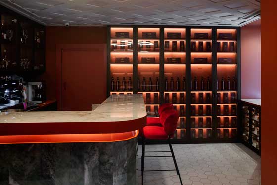 Profesionalhoreca, bar del restaurante Bocaccio70