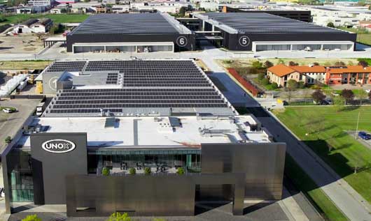 Profesional Horeca, instalaciones de Unox City, en Padua