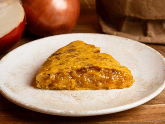 Profesional Horeca, Pintxo de tortilla de cebolla confitada, de La Martinuca
