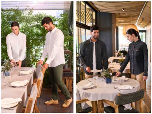 Profesional Horeca, uniformes de sala, de Velilla. Uniformes de hostelería