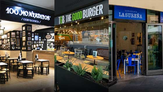 Profsionalhoreca, locales de 100 Montaditos, TGB y La Sureña, marcas de Restalia