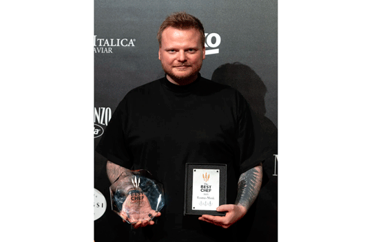 Profesional Horeca, Rasmus Munk, mejor cocinero del mundo según The Best Chef Awards