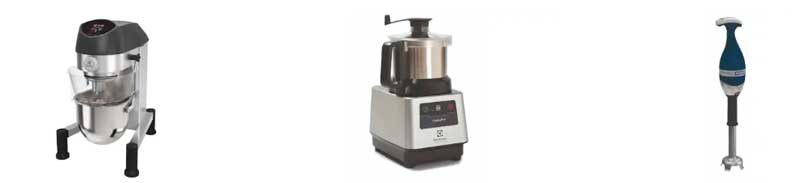 Profesionalhoreca, batidora, amasadora y picadora de Electrolux Professional