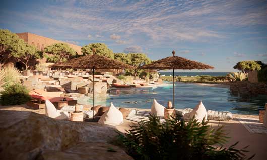 Profesional Horeca, terraza del hotel Nômade Temple Ibiza