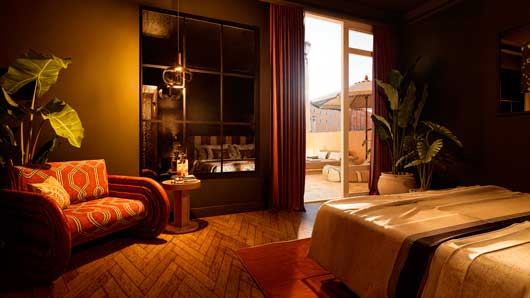 Profesional Horeca, junior suite del hotel Nômade Temple Madrid