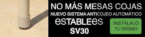¿Mesas que cojean? Tenemos la aolución