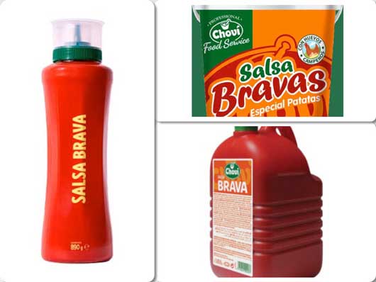 Profesional Horeca, Salsa Brava Choví en formatos para horeca