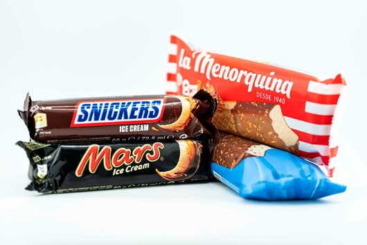 Profeaional Horeca, helados de Mars y La Menorquina