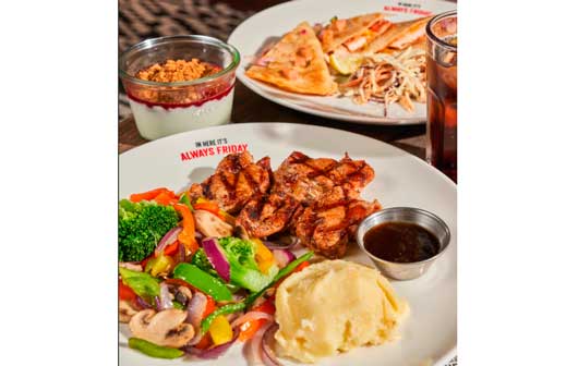 Profesionalhoreca, plato de TGI Fridays