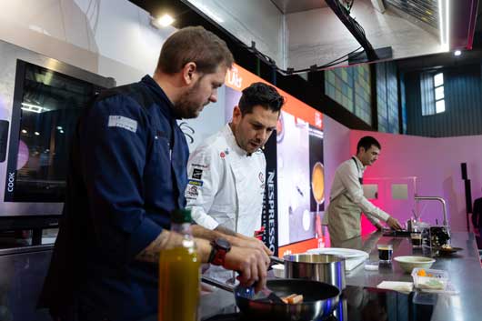 Profesionalhoreca, demostración culinaria en el Salón H&T