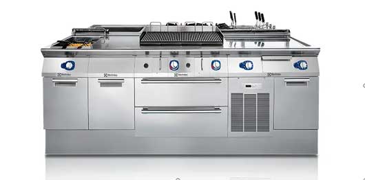 Profesional Horeca, cocina %hermaline de la gama e-XP de Electrolux Professional