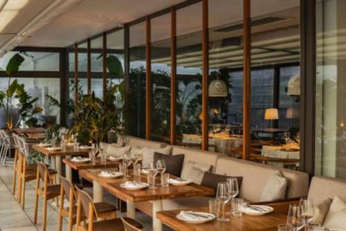 Profesional Horeca- terraza del restaurante Puerto Fuego