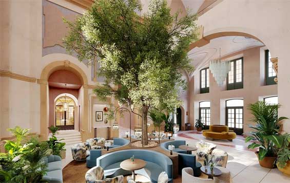 Profesionalhoreca, Lobby del futuro Hotel Corpus Christi Lisboa, Leonardo Limited Edition