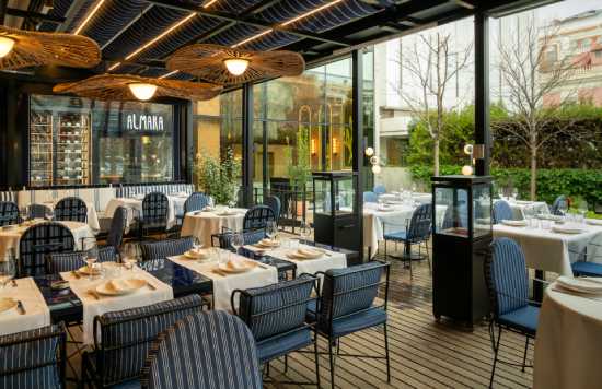Profesional Horeca, terraza del restaurante Almara