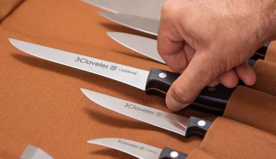 Profesional Horeca, cuchillos de la gama Uniblock de 3Claveles