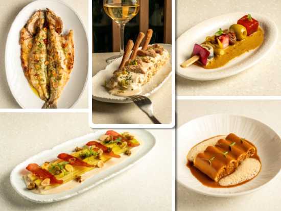 Profesional Horeca, platos del restaurante Almara