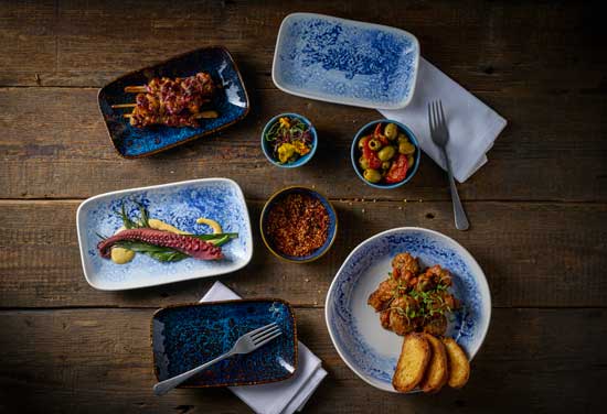 Profesional Horeca, vajilla Inked Fresco de Churchill