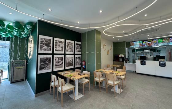 Profesional Horeca, local de Papa Johns