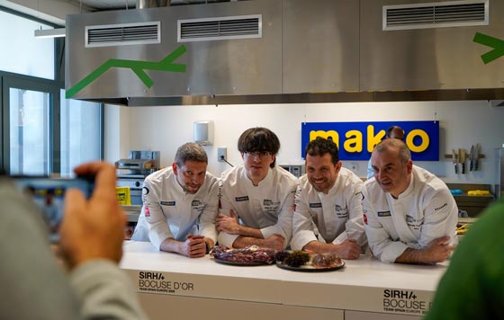 Profesional Horeca, Los cuatro chefs que integran el Bocuse d’Or Team Spain 2026
