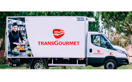 Profesional Horeca, camión de reparto de Transgourmet