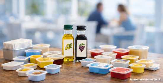 Profesional Horeca, envases plásticos de un solo uso o monodosis para la hostelería