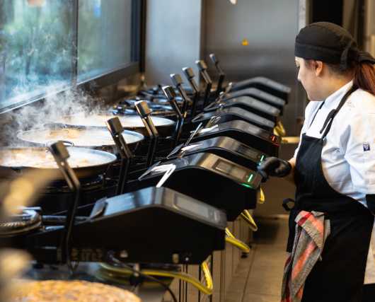 Profesional Horeca, paelleros inteligentes Mimcook, distribuídos por ICC