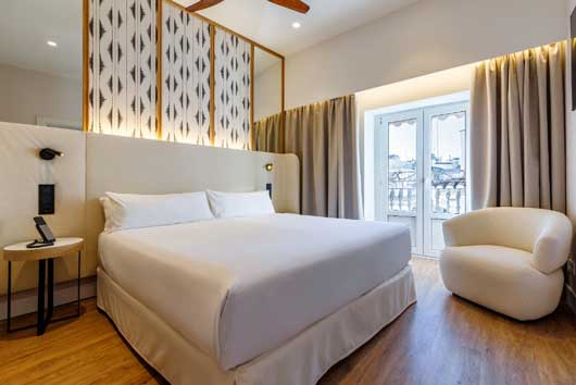 Profesional horeca, habitación del hotel Petit Palace Plaza de la Reina