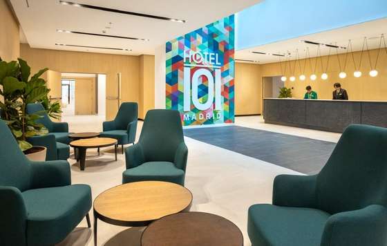 Profesional Horeca, recepción del Hotel101 Madrid