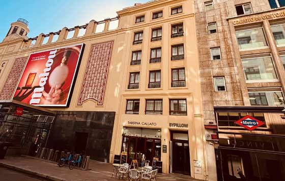 Profesional Horeca, hotel Bypilow Callao, en Madrid