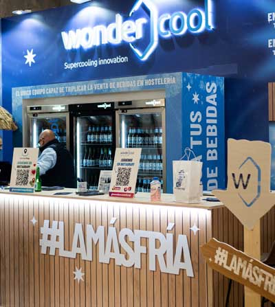 Profesional Horeca, stand Wondercool en Hostelco 2026