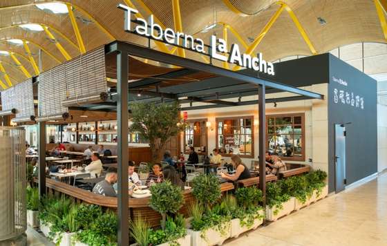 ProfesionalHoreca- Areas, Taberna La Ancha Aeropuerto Adolfo Suárez Madrid-Barajas Terminal 4