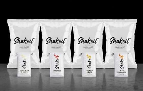 Profesional Horeca- Shakeit, chips sin sal que el cliente personaliza al momento para hoteles y restauración