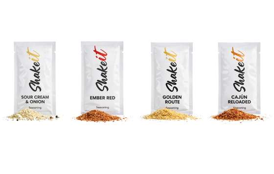 Profesional Horeca- Shakeit, chips sin sal que el cliente personaliza al momento para hoteles y restauración