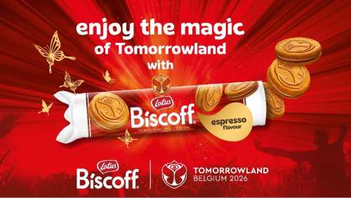 Profsional Horeca, colaboración entre Biscoff y Tomorrowland