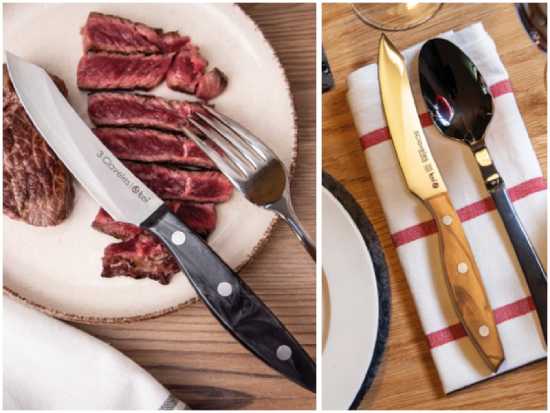 Profesional Horeca, cuchillos chuleteros Koi, de 3Claveles