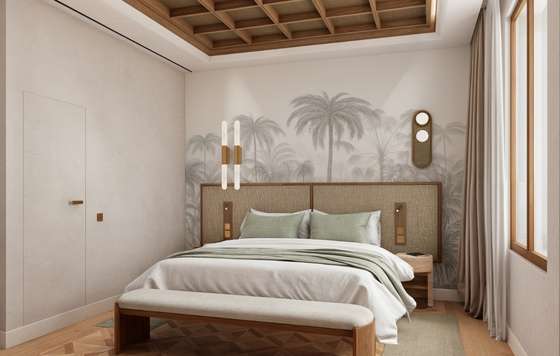 Profesional Horeca- habitación de Casa METT Sitges, hotel boutique de Sunset Hospitality Group,