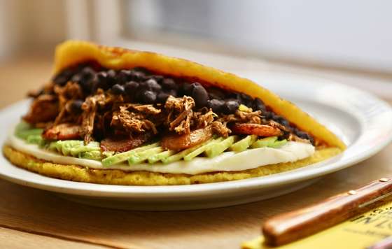 Profesiona Horeca, cachapa de La Cachapera, restaurante especializado en lcocina venezolana