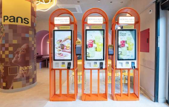 ProfesionalHoreca- kioscos digitales de la marca de bocadillerías Pans