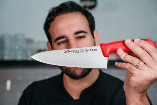 Profesional Horeca, cuchillo Cook de 3Claveles con @ElMonoChef