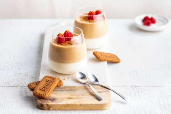 Profesional Horeca, pana cotta Biscoff