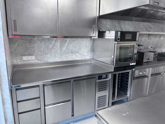Profesional Horeca, cocina en acero inoxidable de Cianco en la Costa Azul
