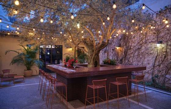 Profesional Horeca, patio de Fina Bar, Mallorca