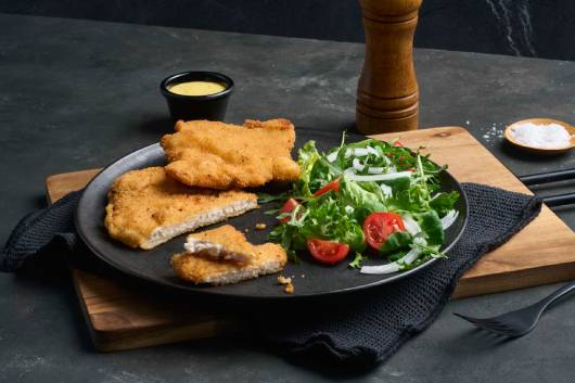 Profesional Horeca, Escalope de pollo Signature, de Maheso