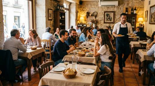 Profesional Horeca, comensales en un restaurante, SEO para restaurantes
